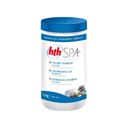 HTH spa Chlore stabilisé granulé 1,2 kg