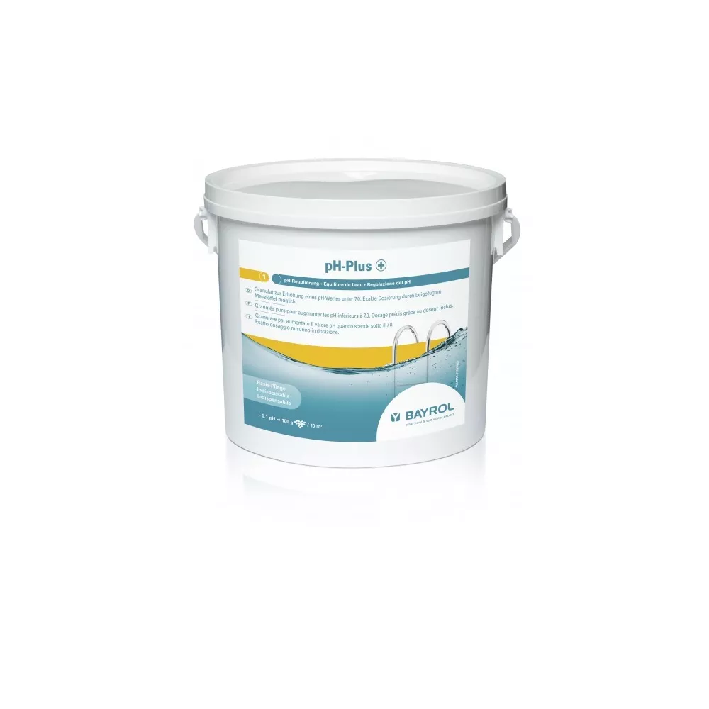 pH-Plus 5 kg Granulés pour augmenter les pH inférieurs à 7,0 Dissol...
