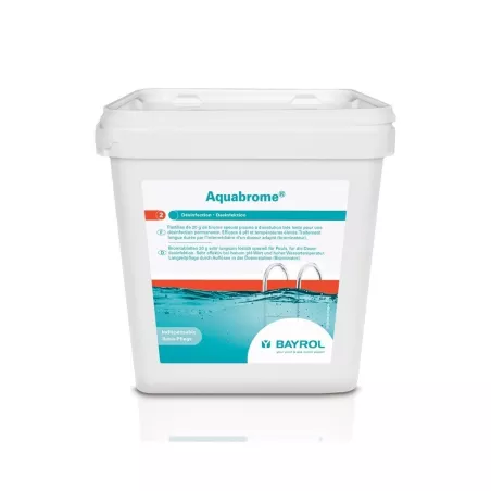Aquabrome Tablets à 5 kg Bromtabletten 20 g, sehr langsamlöslich