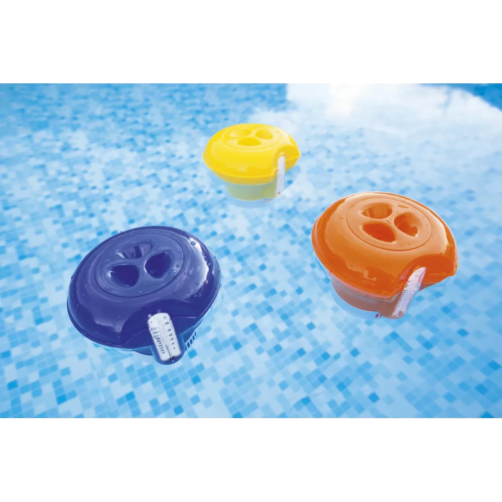 Schwimmende Dosiervorrichtung für 200 g / 250 g Chlortabletten