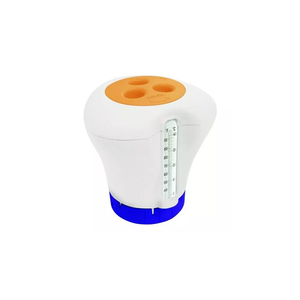 Doseur flottant avec thermomètre