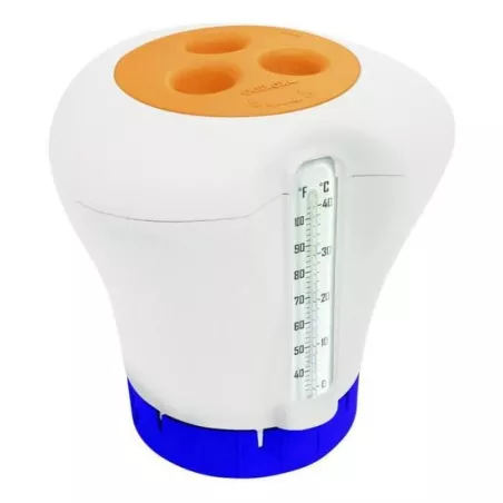 Schwimmende Dosiervorrichtung für 200 g / 250 g Chlortabletten