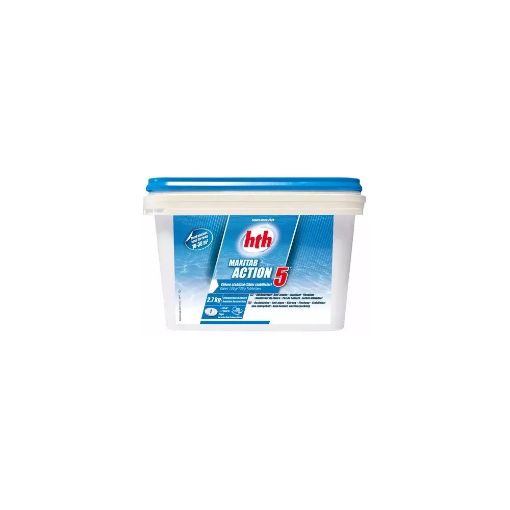 hth® - MAXITAB Action 5 Bloc 500g