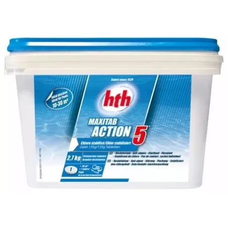 hth® - MAXITAB Action 5 Bloc 500g