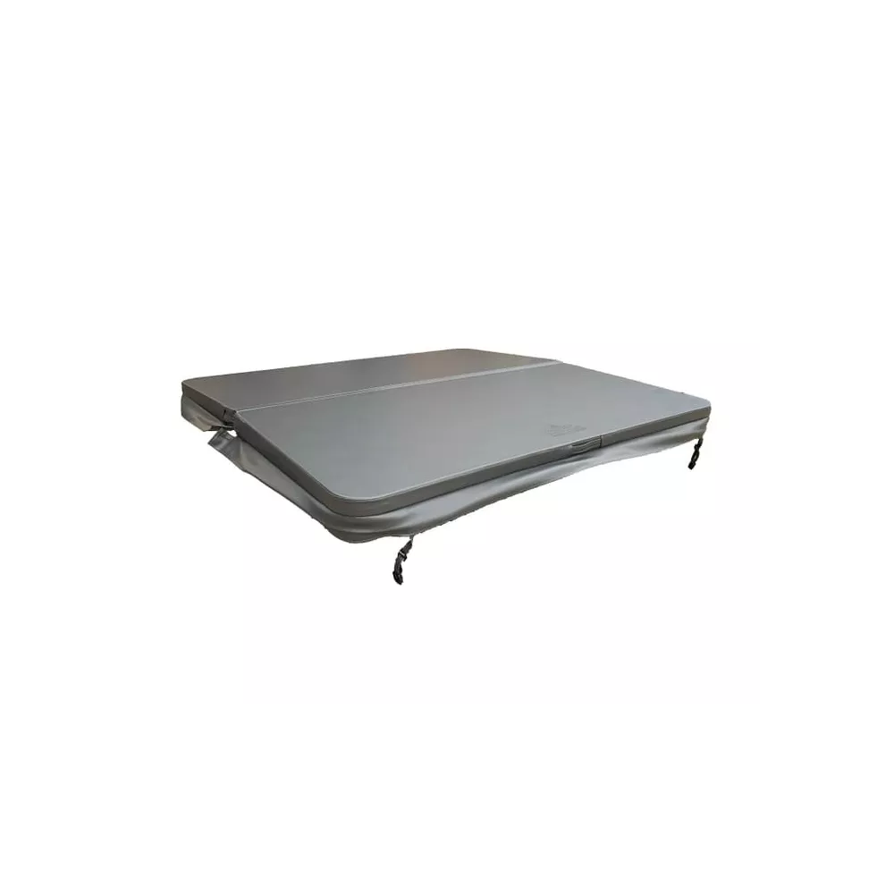 Couverture pour spa 270 x 225cm - rayon 15cm - Grey Cette couvertur...
