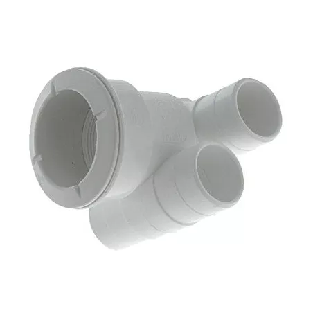 Douille Waterway Poly jet en Té - tuyau 1" Douille Waterway compati...