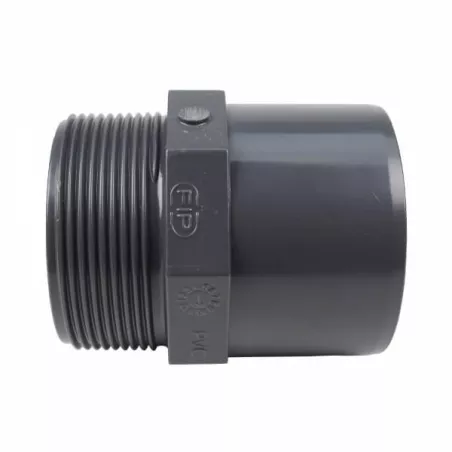 Adaptateur mamelon à coller/visser IBG 50 - 2" Adaptateur 50 -2" IB...