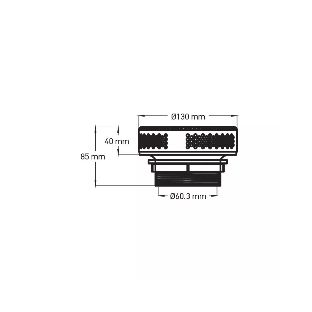 Bonde de fonds La bonde de fond complète le circuit de filtration d...