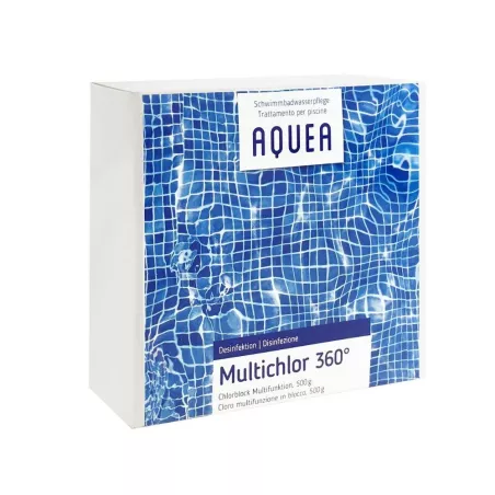 AQUEA Multichlor 360° (500g) Maxi galets de chlore multifonction st...