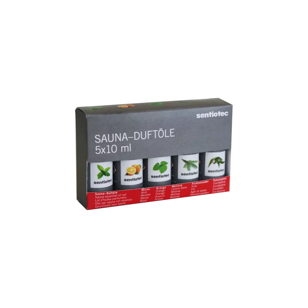 Sauna essential oil set Sentiotec