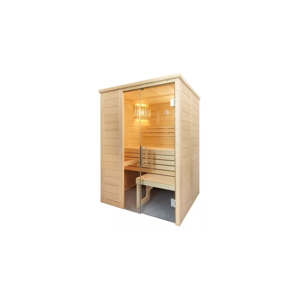 Alaska Mini Cabine de Sauna ALASKA MINI de SENTIOTEC 160 x 110 cm C...