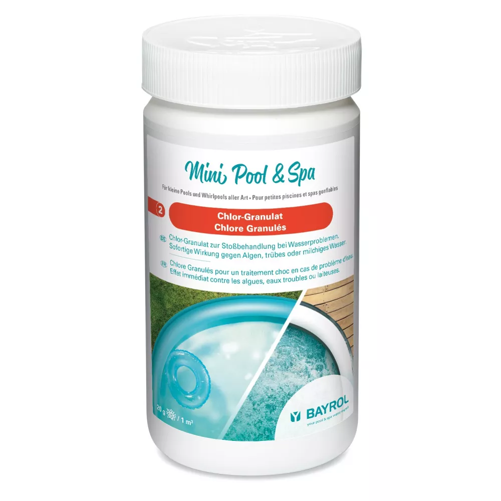Mini Pool & Spa granulés de chlore 1 kg  Convient pour les piscines...