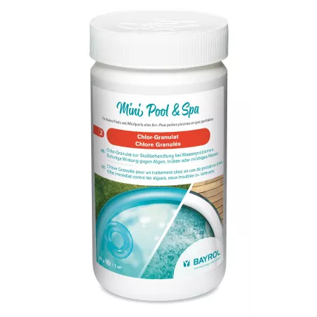 Mini Pool & Spa granulés de chlore 1 kg  Convient pour les piscines...