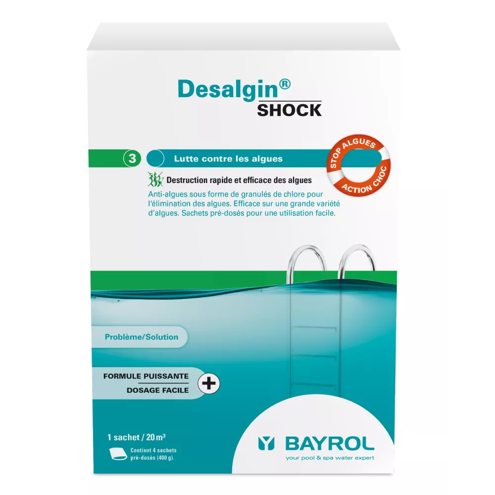 Desalgin® SHOCK Bayrol Desalgin® SHOCK est un anti-algues très conc...