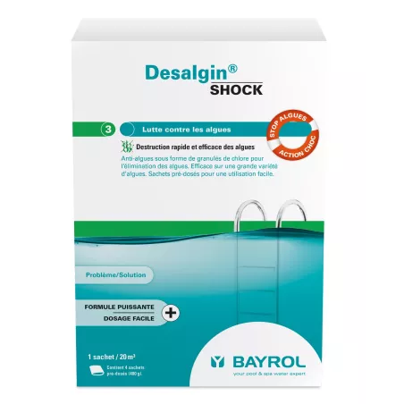 Desalgin® SHOCK Bayrol Desalgin® SHOCK est un anti-algues très conc...