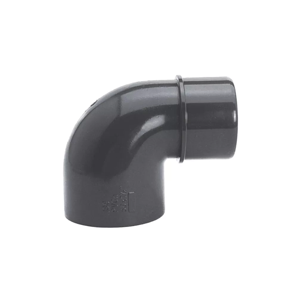 Coude à 90° F/M ∅ 50×50×40 mm Coude 90° en PVC Femelle/mâle-femelle...