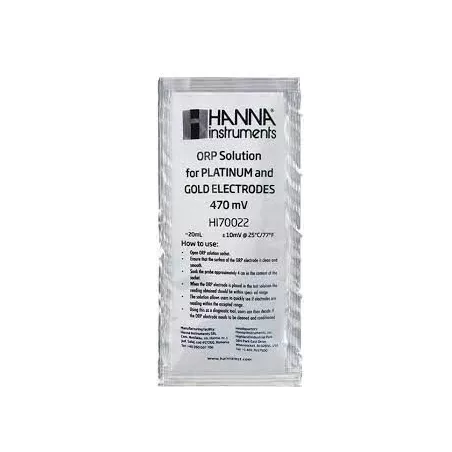 Solution de test rédox à 470 mV - 20 mL