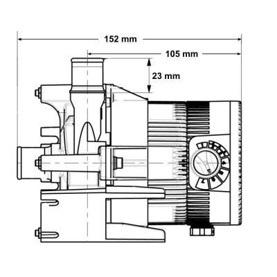 Pompe Laing E10 raccordement 1" lisse