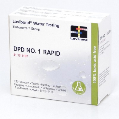 DPD N° 1 Rapid - 250 pastilles d'analyse