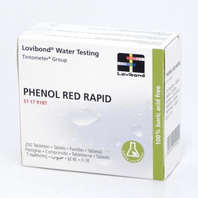 Rouge de phénol Rapid - 250 pastilles