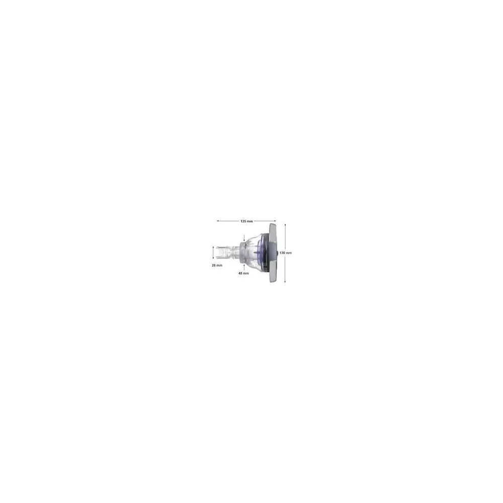 Jet Directionnal transparent à visser en 5 " V3 - Wellis Buse 5 pou...