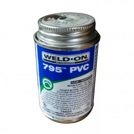 Colle Bleue - Weld-On Pool 'R et Spa - 118ml Colle rapide convient ...