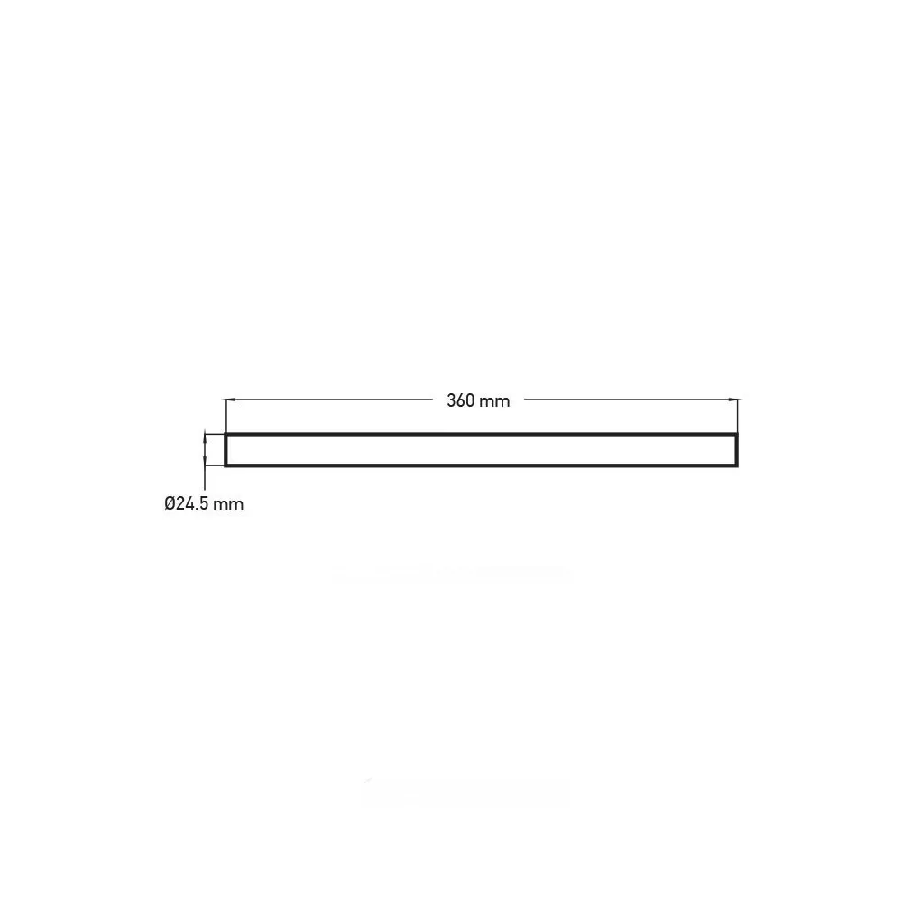 Tube en quartz pour ampoule UV-C Ce cylindre en Quartz est la parti...