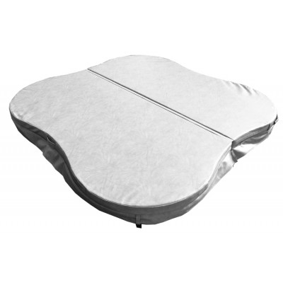 Couverture pour spa Dimension One 232 cm x 232 cm / rayon 57 cm / rayon 130 Weathershield Grey