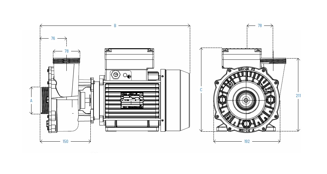 waterway pump