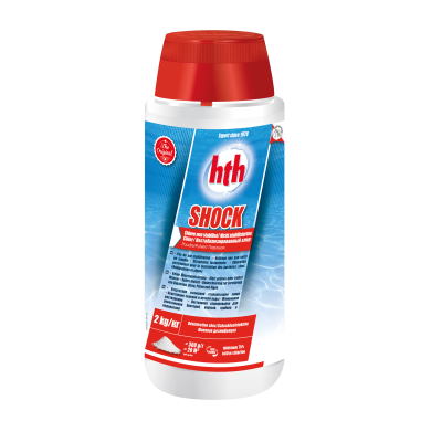 hth® - Shock chlore - Rattrape une eau verte -trouble